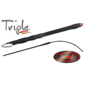 Fleck Triple Solid Dressur Pisk