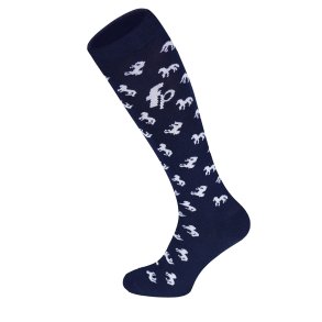 Fair Play Multihorses 2.0 Ridesokker Navy S/M 35-41