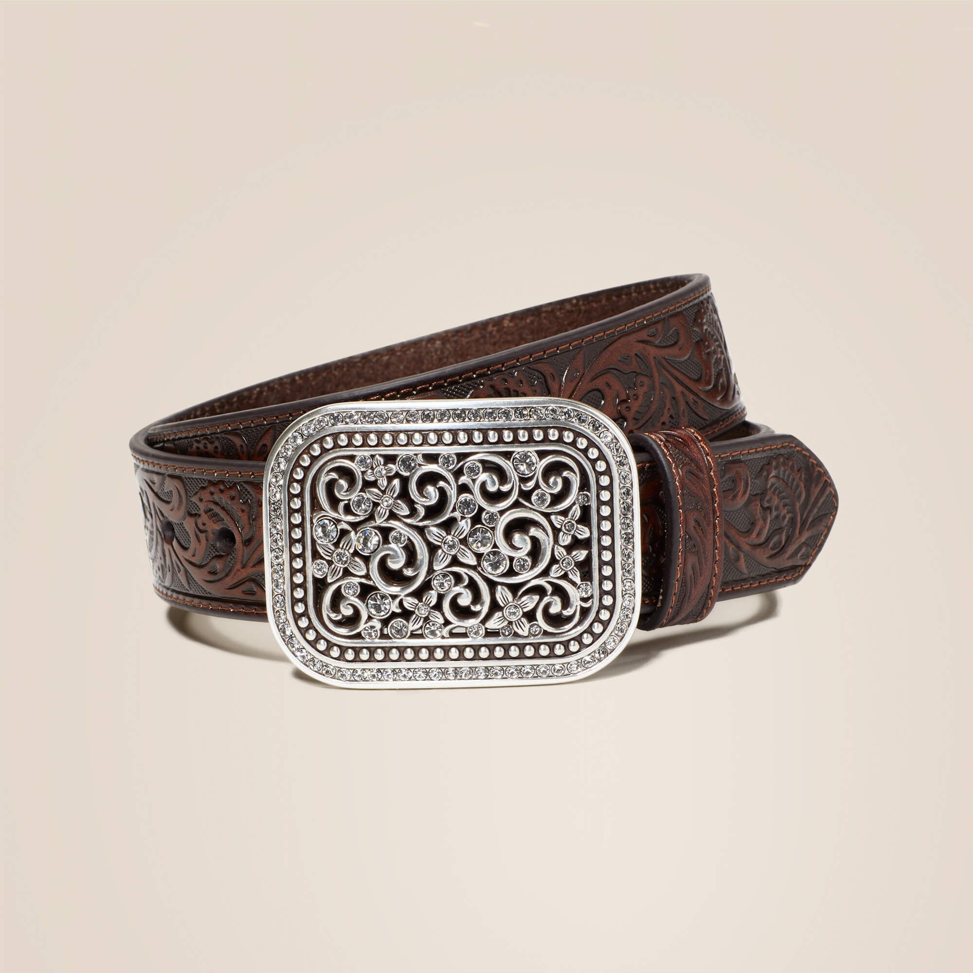 Womens Ariat Rhinestone Filigree b�lte