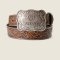 Ariat Leather Cow Buckle western b�lte