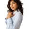 Ariat Ladies Team Kirby Western Shirt - Kentucky Blue