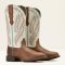 Ariat Round Up W Toe woman Western stvle, sandstorm