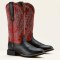 Ariat Round Up W Toe woman Western stvle, black deertan