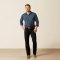 Ariat Mens Holland Retro Snap Shirt - Navy