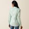Ariat Ladies Team Kirby Western Shirt - Dusty Aqua