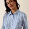 Ariat Ladies Team Kirby Shirt - Ashleigh Blue Stripe