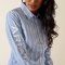Ariat Ladies Team Kirby Shirt - Ashleigh Blue Stripe
