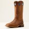 Ariat Highland Toughstock Wide square Toe, Cottage Brown / Marigold