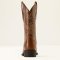  Ariat Round Up Remuda Wide Square Toe Womens Western Boot - Aged Tan
