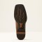  Ariat Round Up Remuda Wide Square Toe Womens Western Boot - Aged Tan