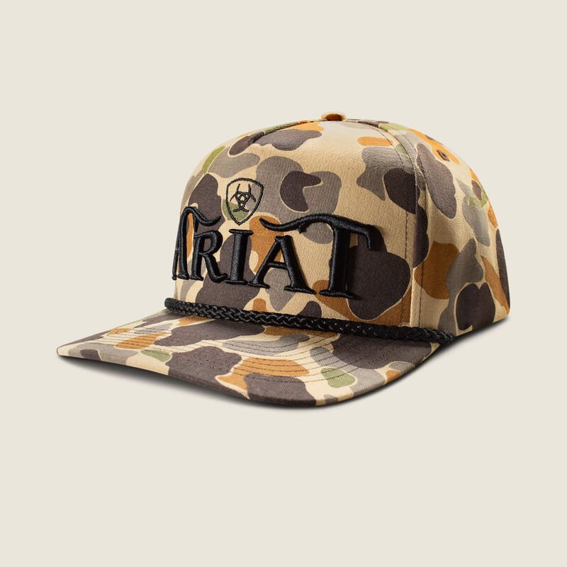 Ariat 3D Embroidered Camo Men�s Cap