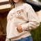 Ariat Running Wild 1/2 Zip Sweatshirt - Oatmeal Heather