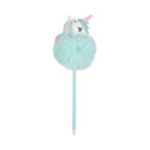 Equipage - Unicorn pom pon pen Tyrkis