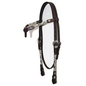 EE Tack Western trense med pandeb�nd