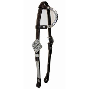 EE Tack One ear western trense m s�lv