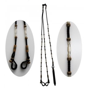 Romal Reins med Silver Ekstra Tung