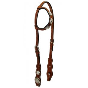 EE Tack one-ear med lyse sten