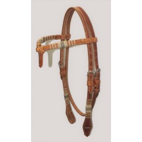 EE Tack hovedtj med pandebnd og kberem, lys lder