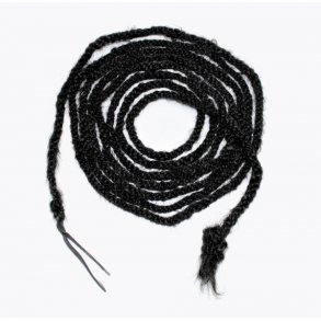 Horse Hair Mecate - 5/8 x 22ft. Lang - BLACK