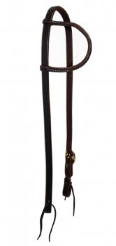 BCL Hovedt�j One Ear - olieret l�der og kobber sp�nder