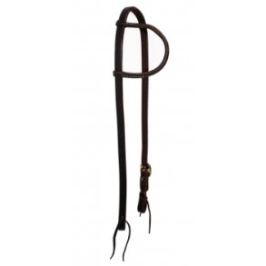 BCL Hovedt�j One Ear - olieret l�der og kobber sp�nder