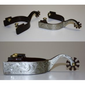 KY Show Sporen - Braun mit Silver