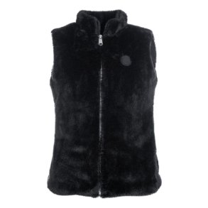 HKM Teddy-vest, brn - Sort