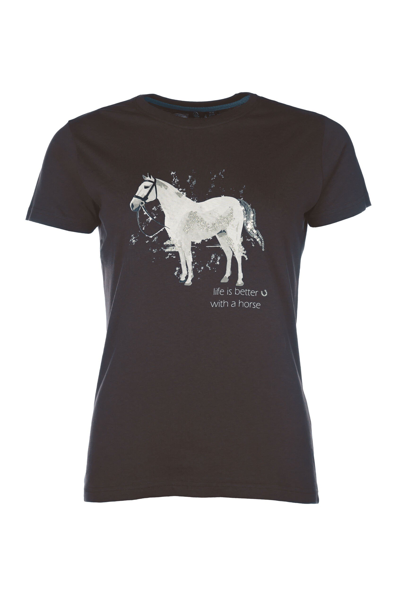 HKM Sparkle T-shirt - Sort