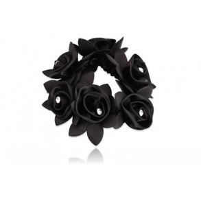 SD Design elastik Diamond & Rose / vlg farve