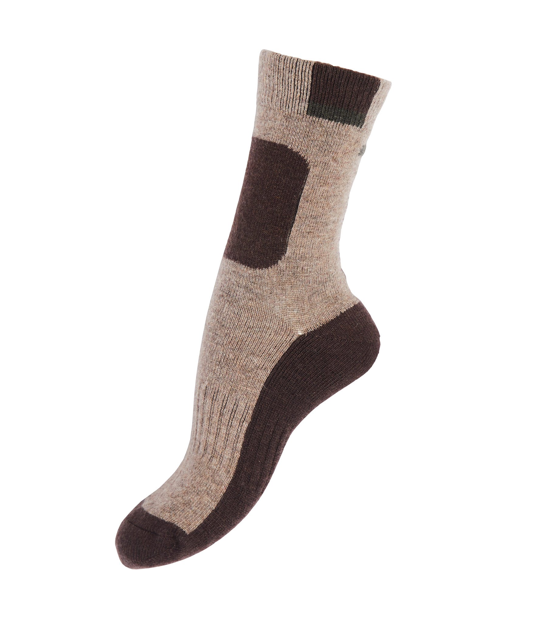 Kingsland Story Unisex uld mix sport socks brun