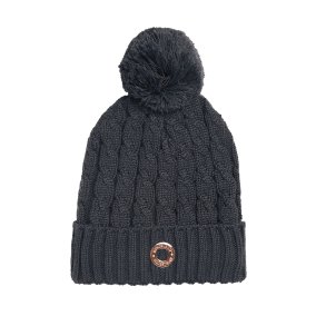 Kingsland Semira kabel strikket hue navy