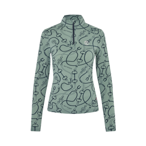 Kingsland Larissa Tr�ningsbluse - Green Agave