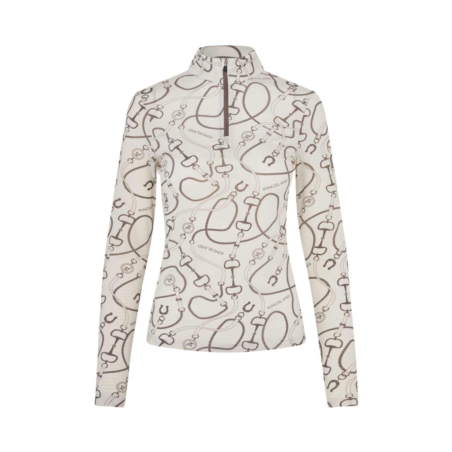 Kingsland Larissa Tr�ningsbluse - Rainy Day