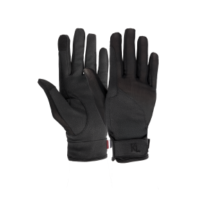 Kingsland Lena Mesh ridehandsker, sort