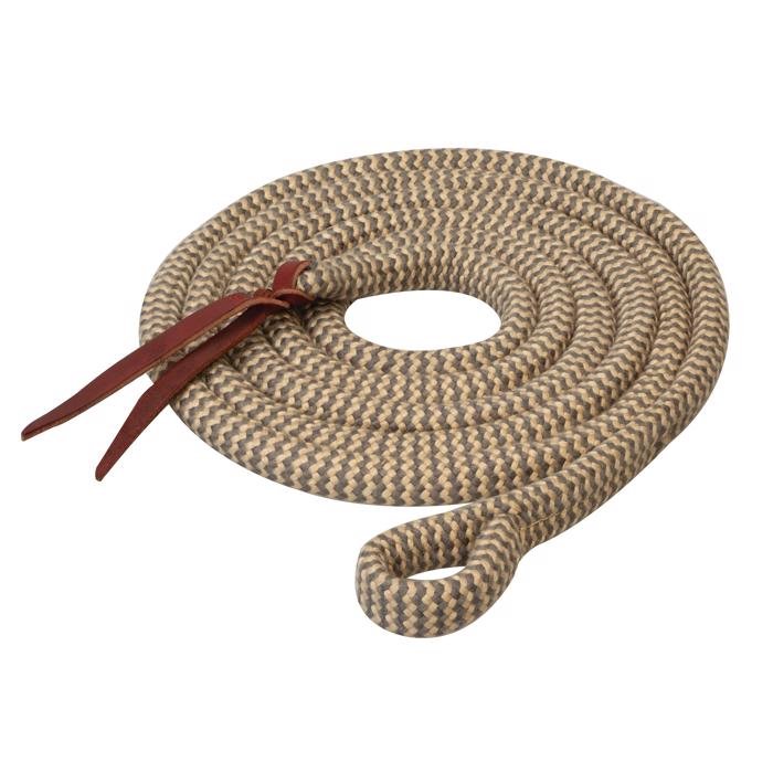 ECOLUXE Lead Rope w/ Loop Charcoal/Tan