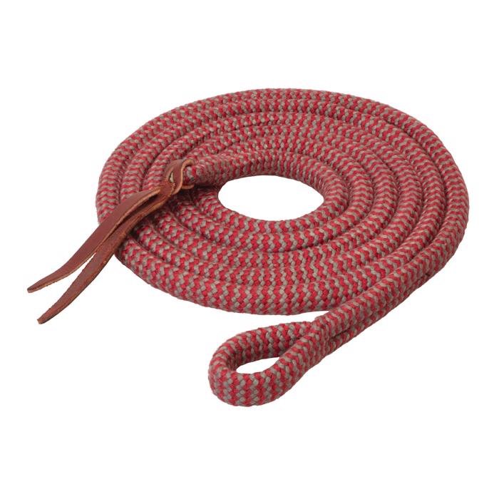 ECOLUXE Lead Rope w/ Loop Dark Red/Charcoal