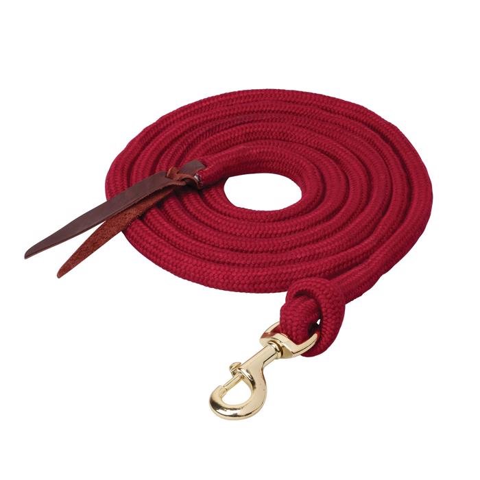 ECOLUXE Lead Rope w/ Snap Dark Red