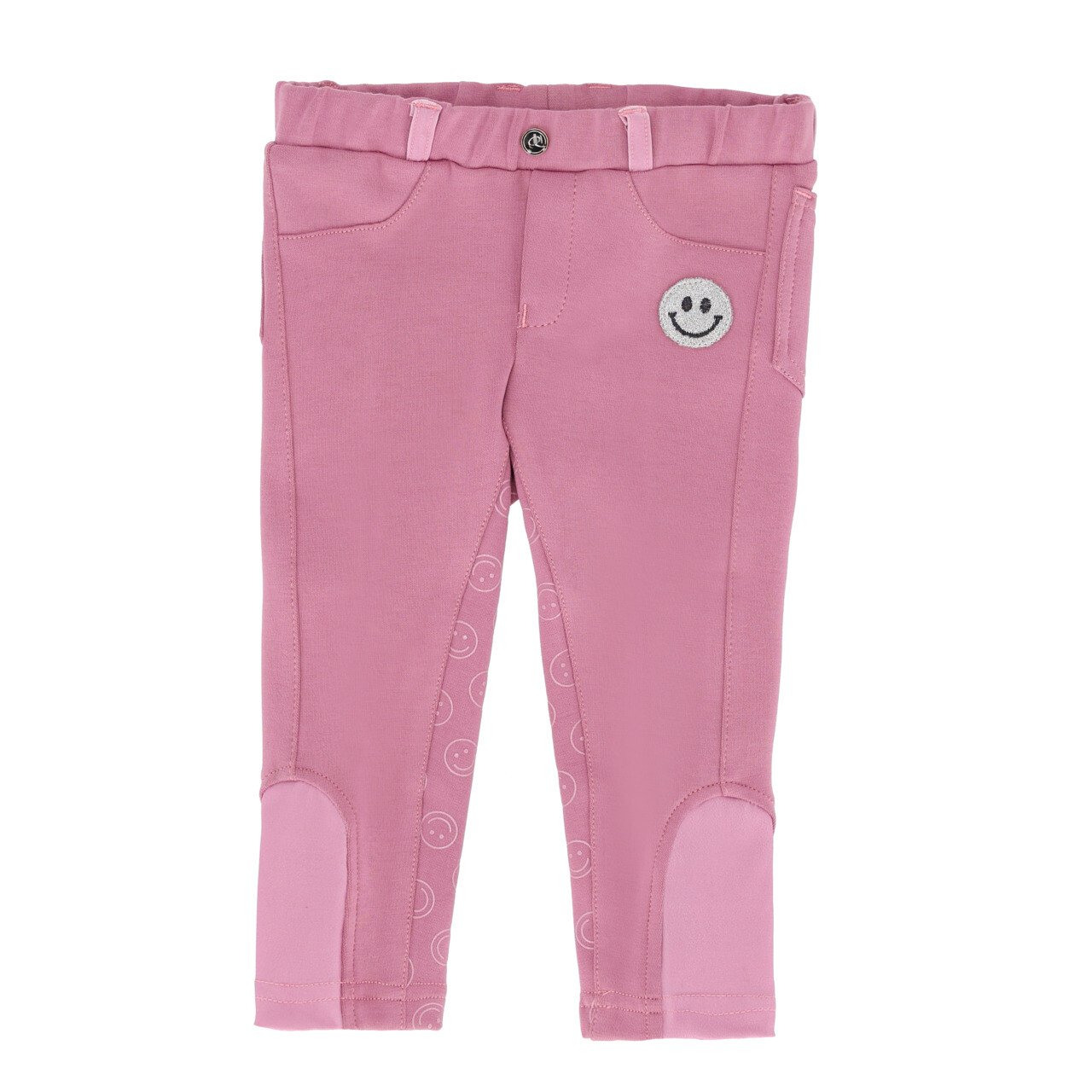 QHP Ridebukser Junior-baby Cherry Pink