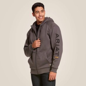 Ariat Rebar All-weather mens hoodie, grey