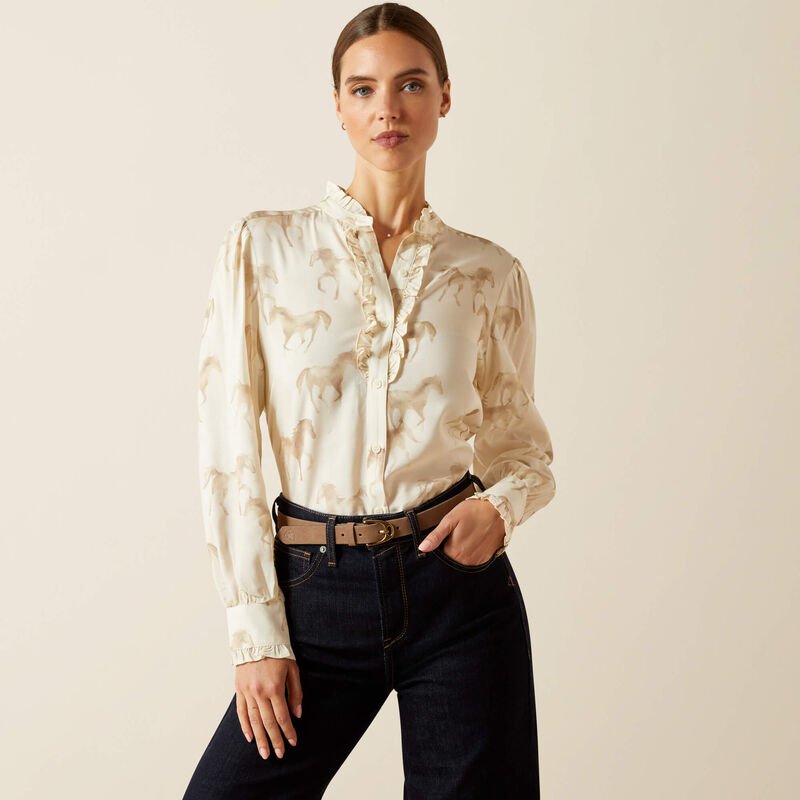 Ariat Cricklade Dame Bluse