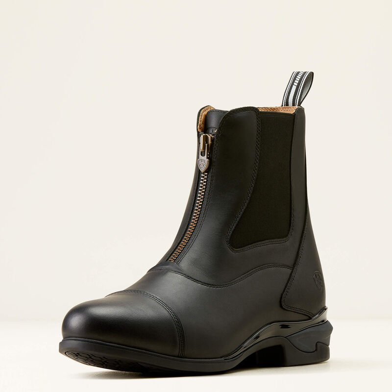 Ariat Devon Zip kort stvle herre, sort