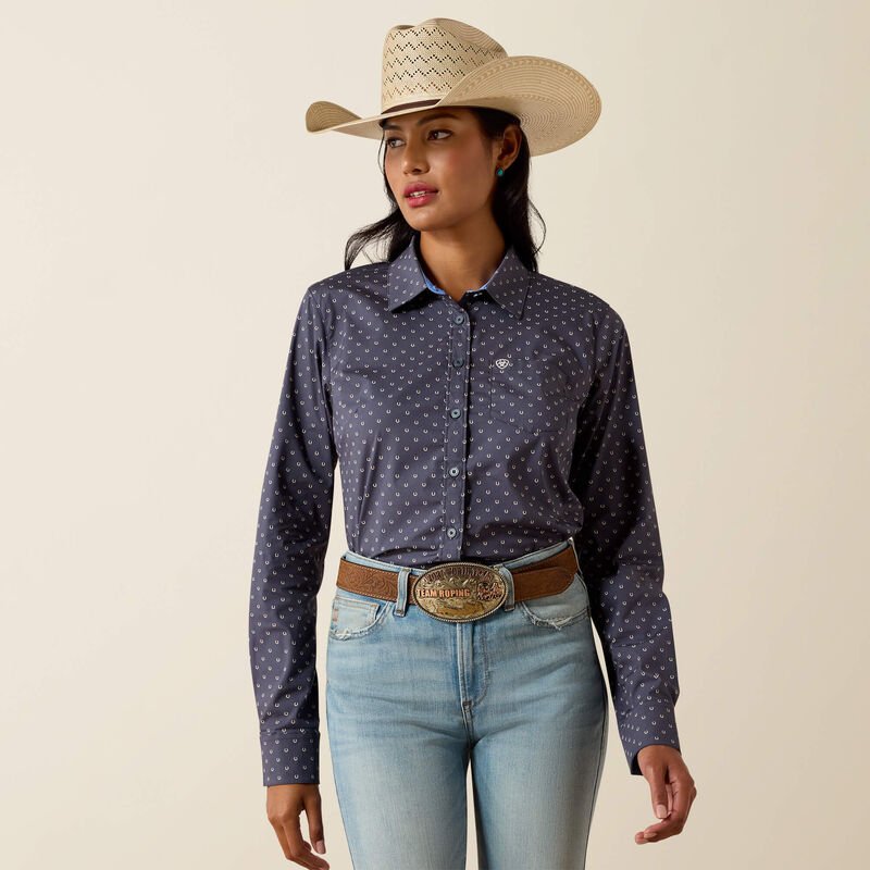 Ariat Kirby Women`s Stretch shirt blue