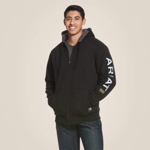 Ariat Rebar All-weather mens hoodie, black