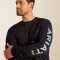 Ariat Rebar Work langrmet t-shirt men, sort