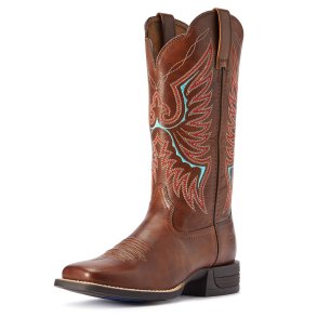 Ariat Rockdale Naturlly Disstressed Dame Western stvler