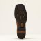 Ariat Round Up Wide Square Toe Stretchfit Woman, Arizona Brown/Aged Jade
