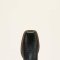 Ariat Round Up Wide Square Toe Stretchfit Woman, Black Deertan