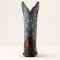 Ariat Round Up holly Denim / Croc Print