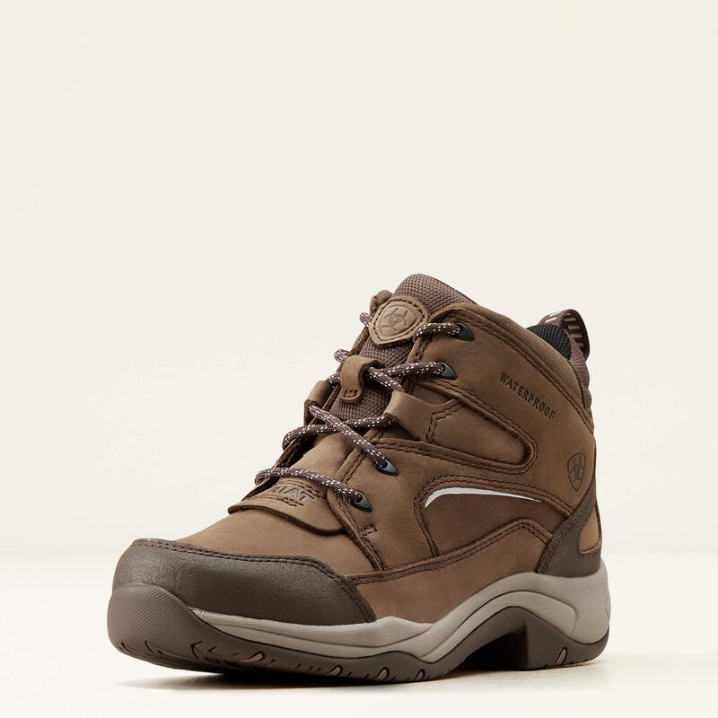 Ariat Telluride Zip H2O kort stvle til Dame, Palm Brown