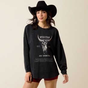 Ariat Womens Canvas Oversized T-Shirt